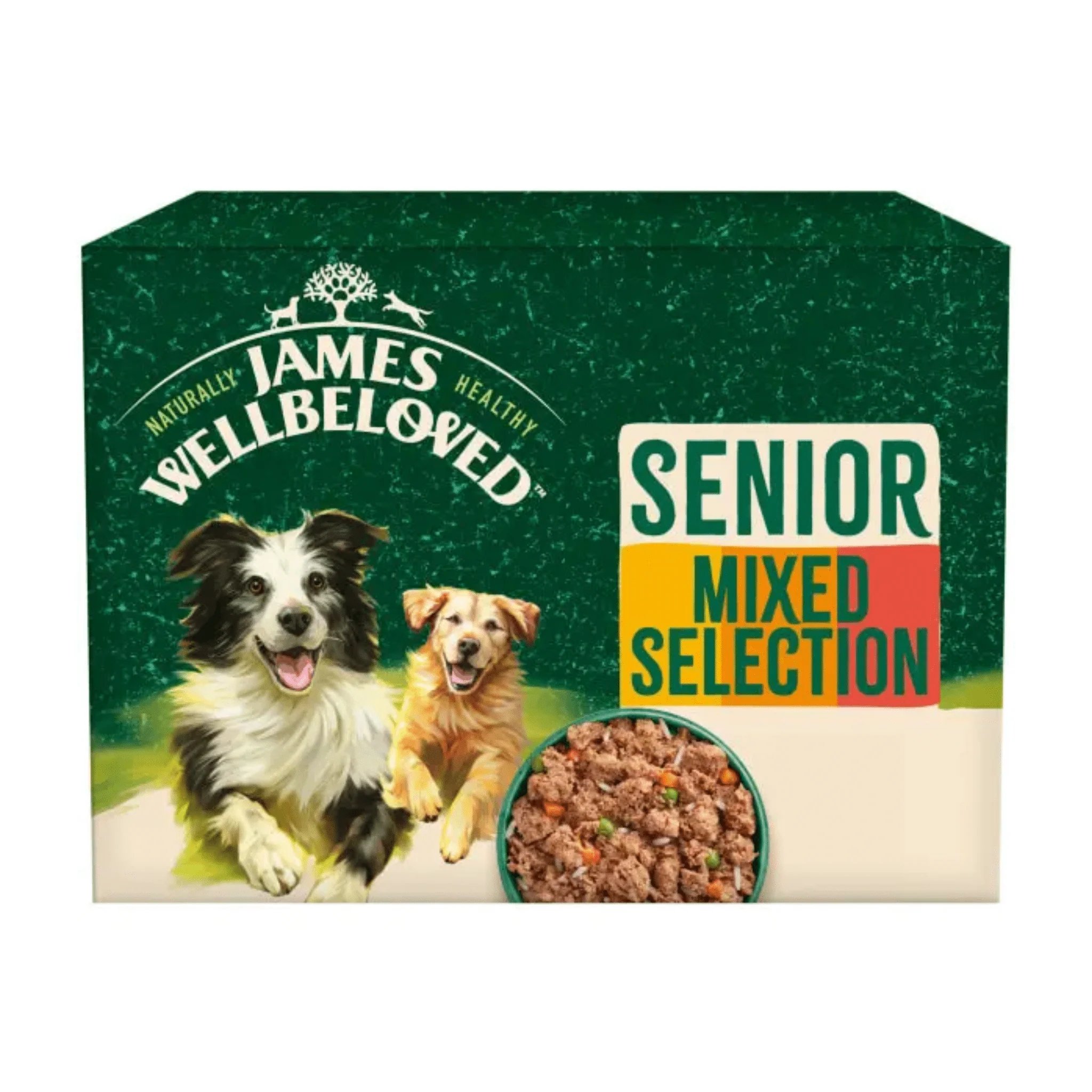 James Wellbeloved Senior Multipack Wet Dog Food
