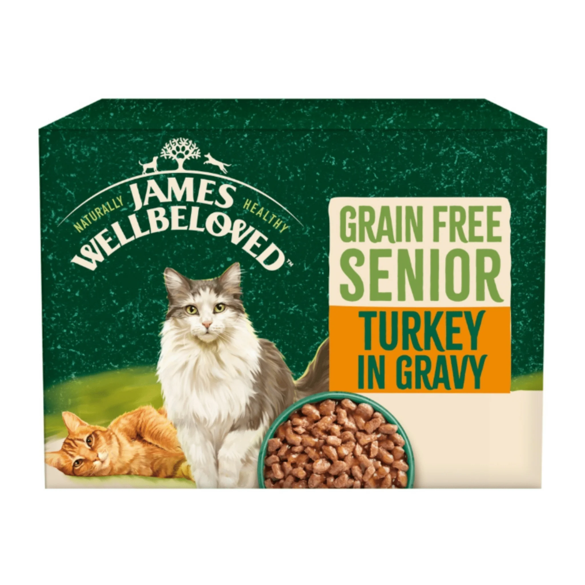 James Wellbeloved Senior Turkey Wet Cat Food
