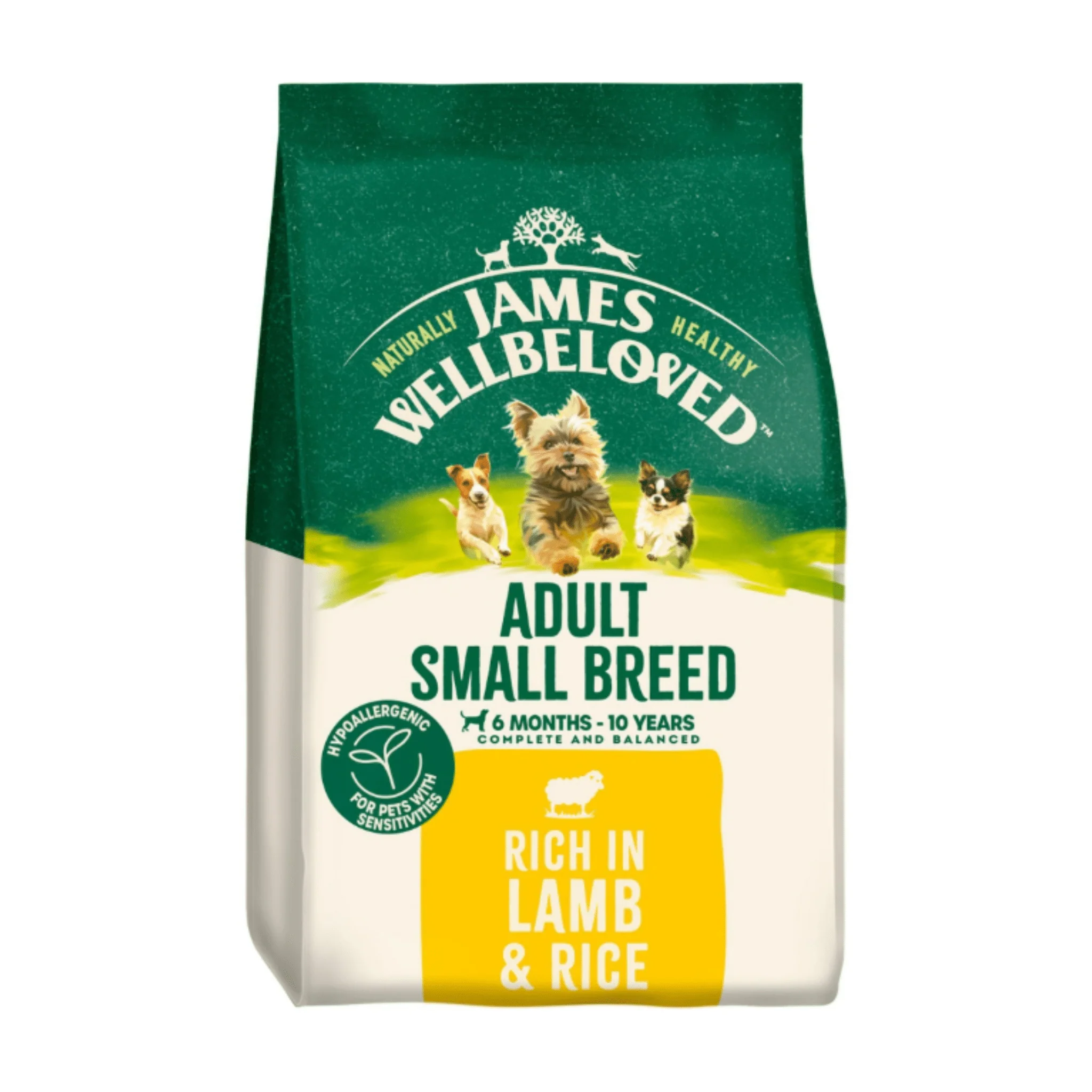 James Wellbeloved Small Adult Lamb & Rice Dry Dog Food