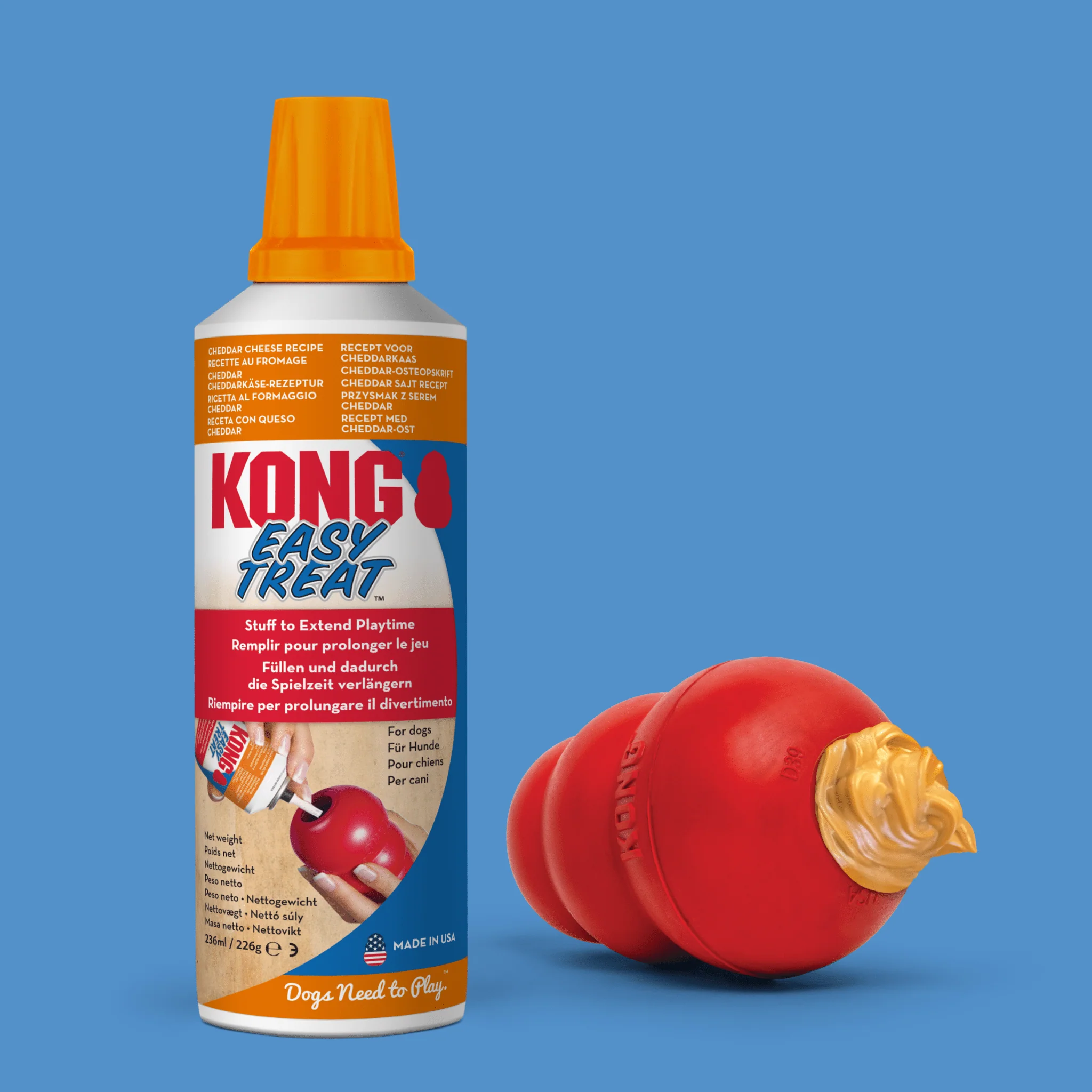 KONG Easy Treat - Cheddar Cheese - Image 3