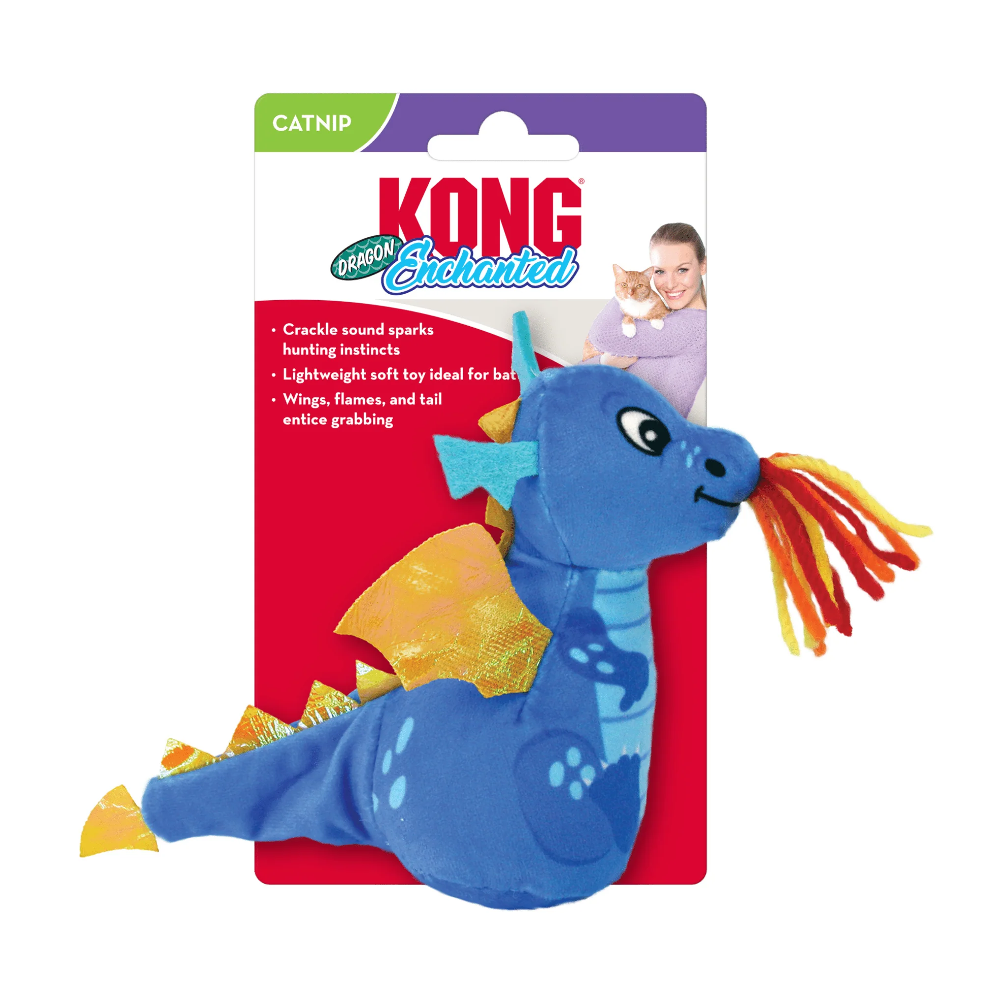 KONG Enchanted Dragon Cat Toy