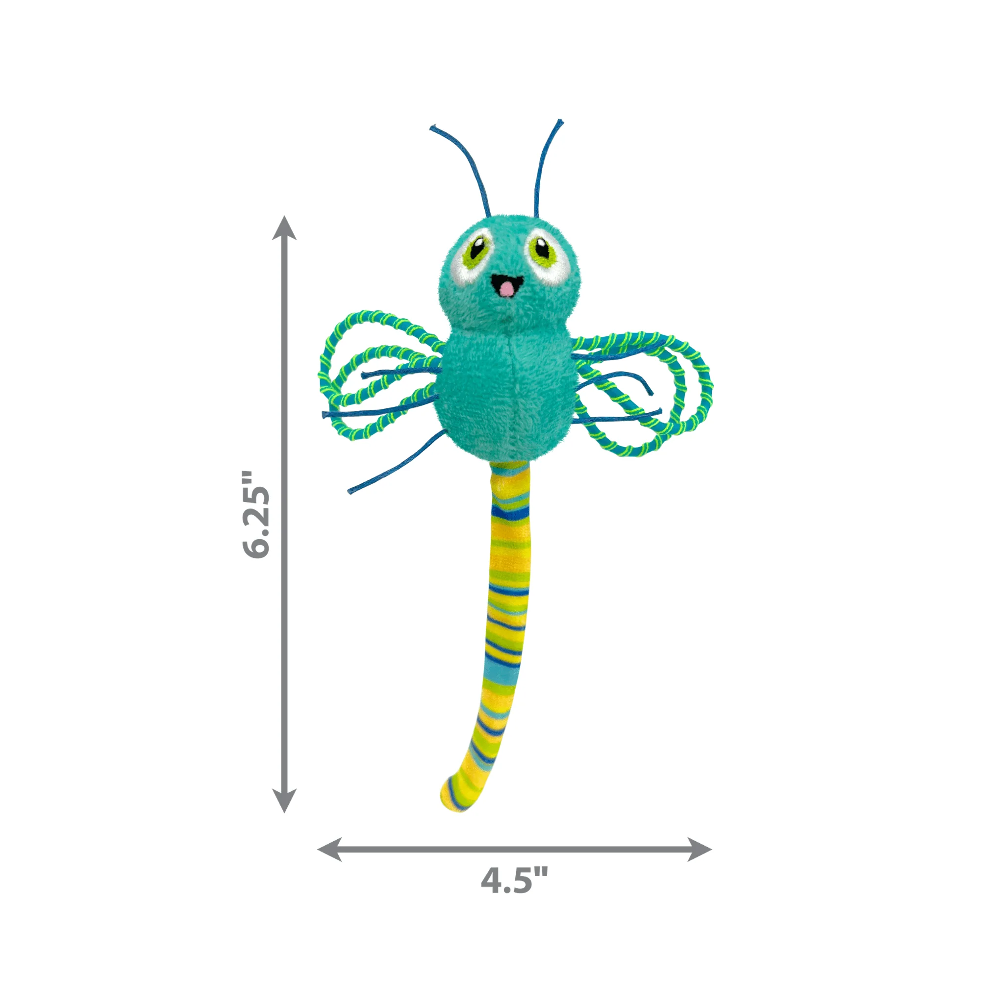 KONG Flingaroo Dragonfly Cat Toy - (1x Assorted) - Image 3