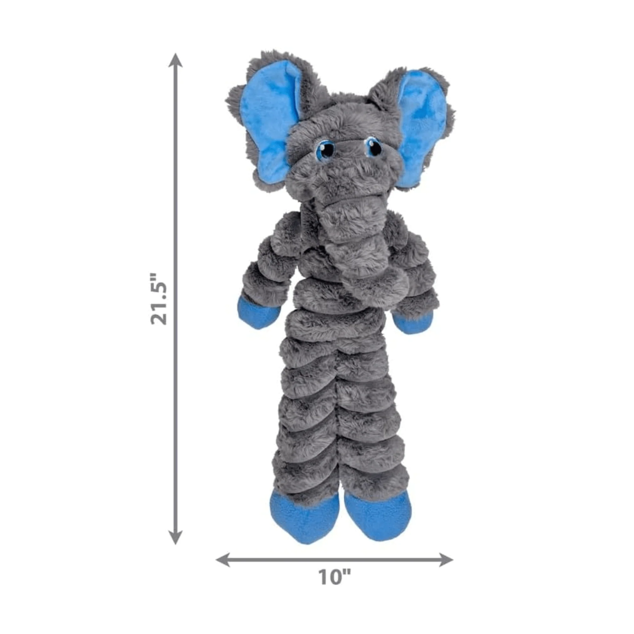 KONG Shakers Crumples Elephant Dog Toy - XL - Image 4