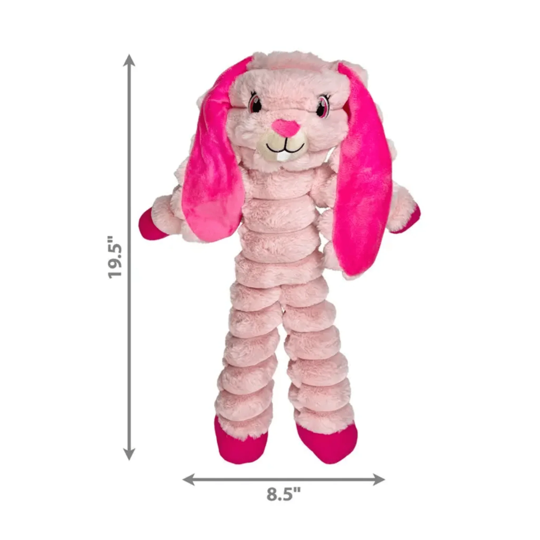 KONG Shakers Crumples Rabbit Dog Toy - XL - Image 4