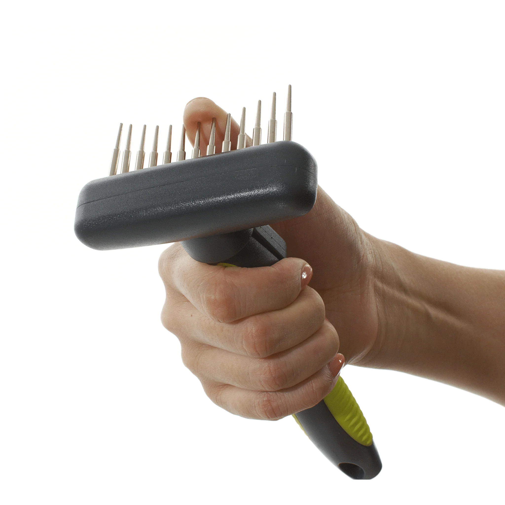 Kruuse BUSTER Flexible Undercoat Rake - Long Pins - Image 2