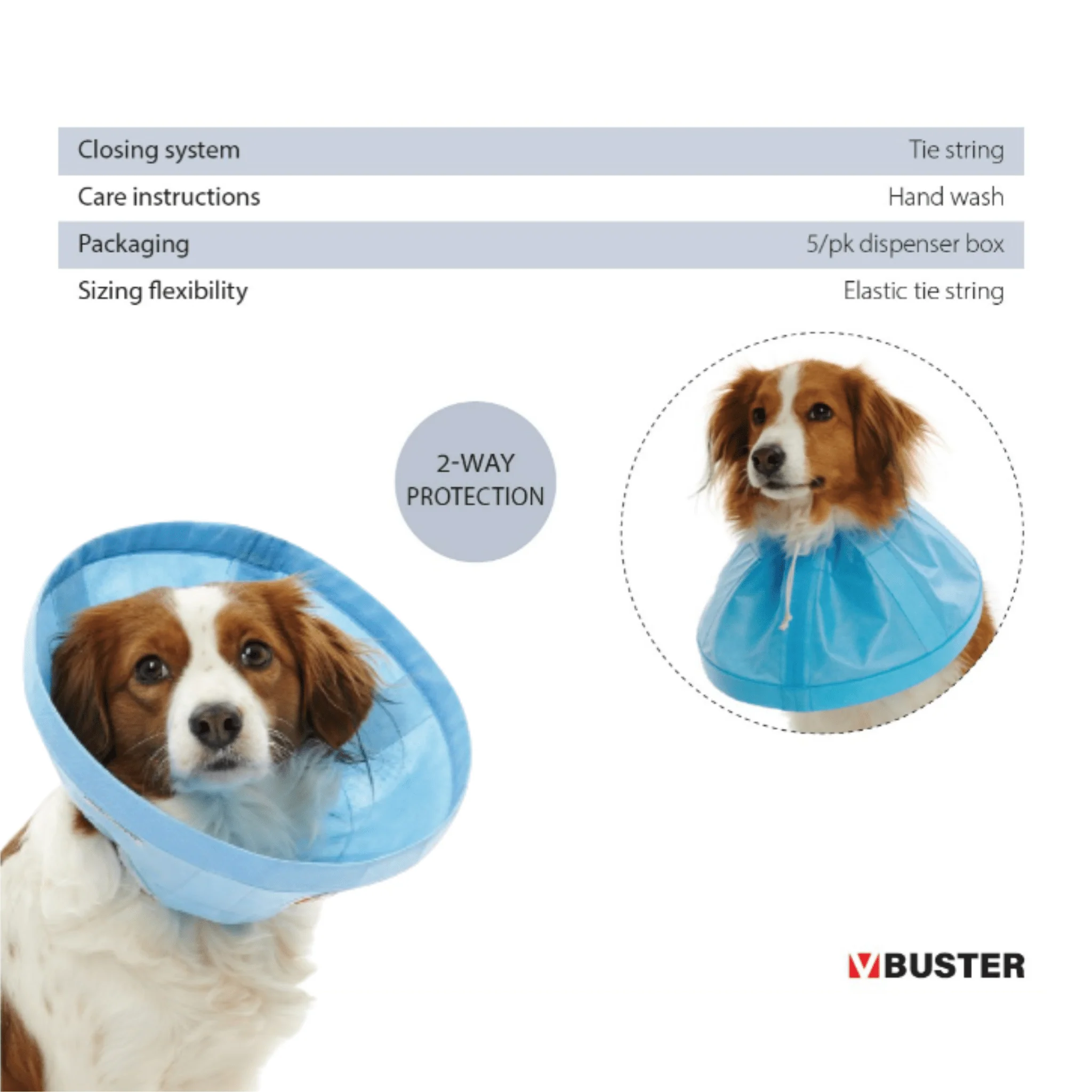 Kruuse BUSTER Soft Flex Recovery Collar - Image 5