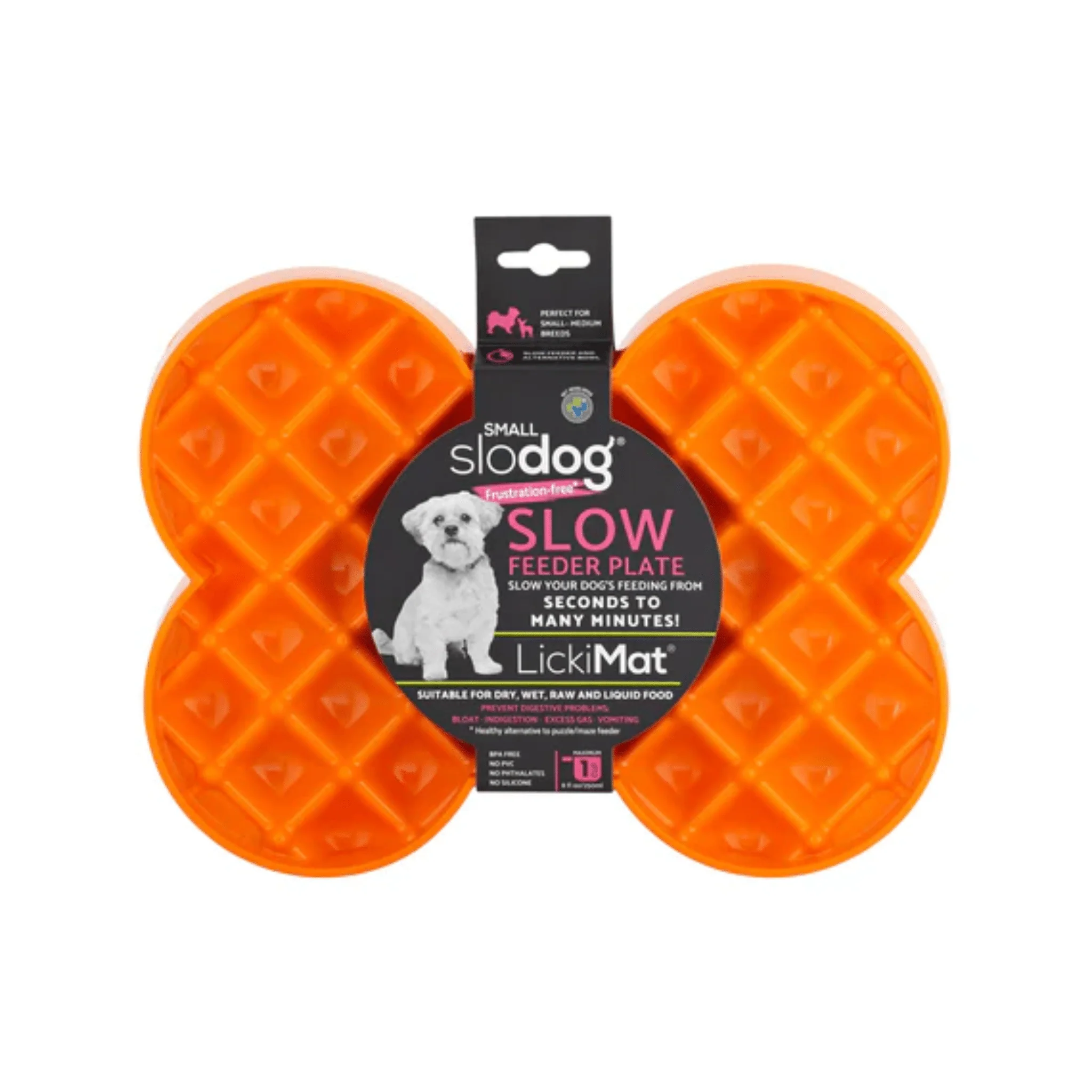LickiMat SloDog Slow Feeder Plate Small - Image 3