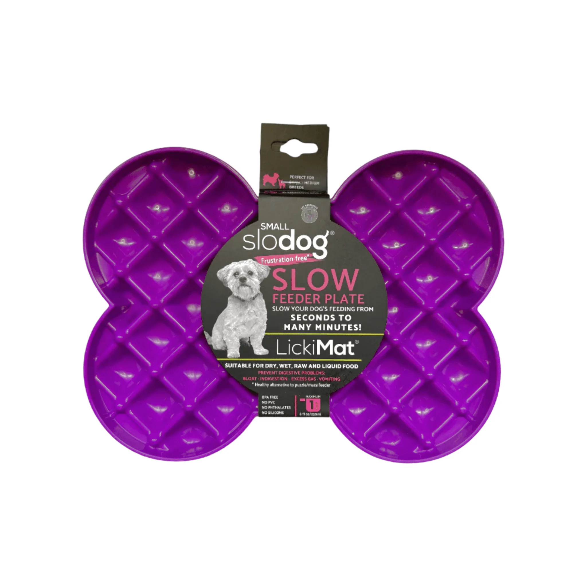 LickiMat SloDog Slow Feeder Plate Small - Image 7