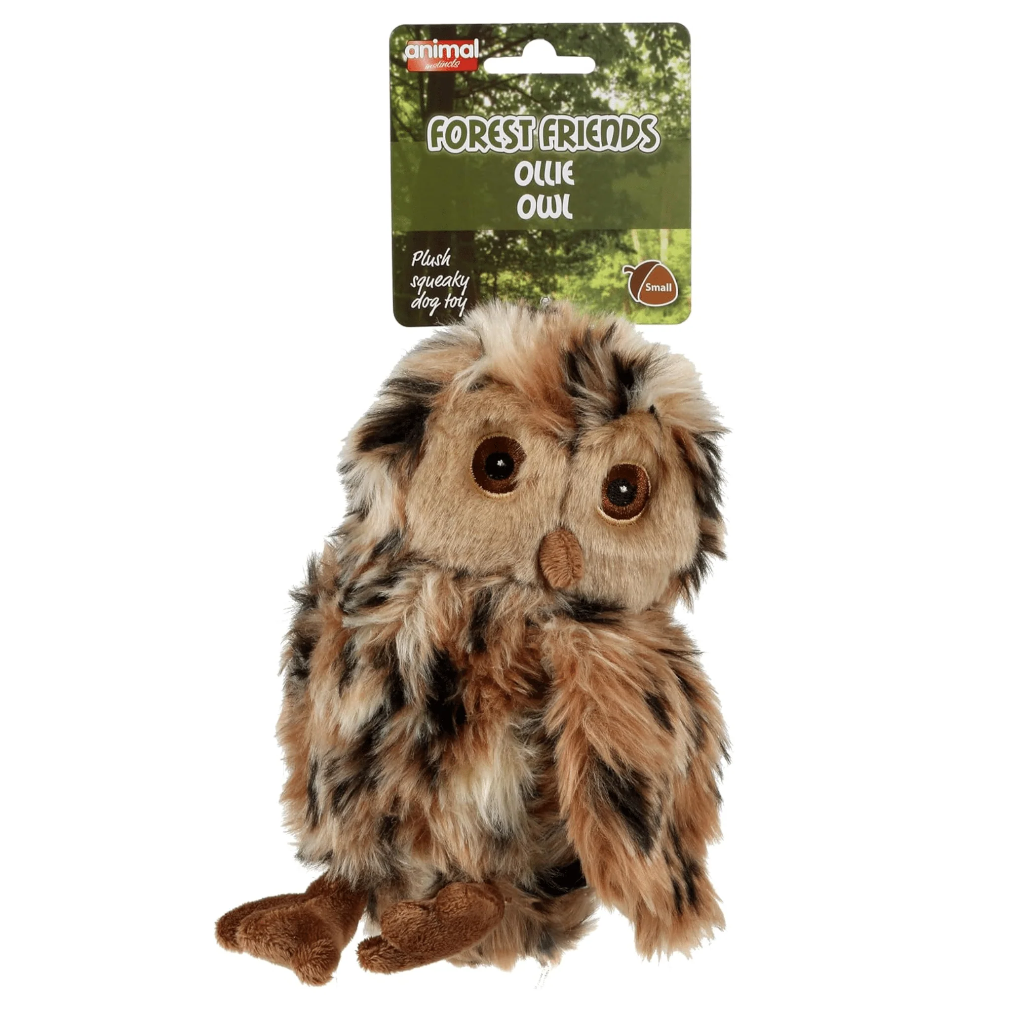 Ollie Owl Plush Dog Toy