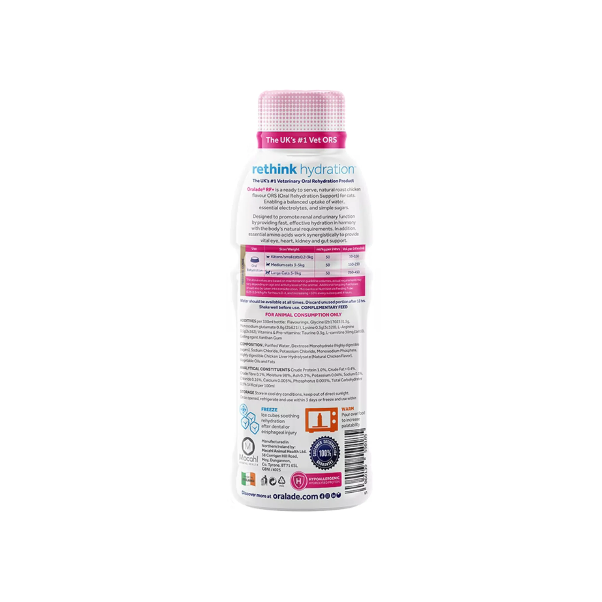 Oralade Advanced RF+ Oral Rehydration for Cats - Image 3