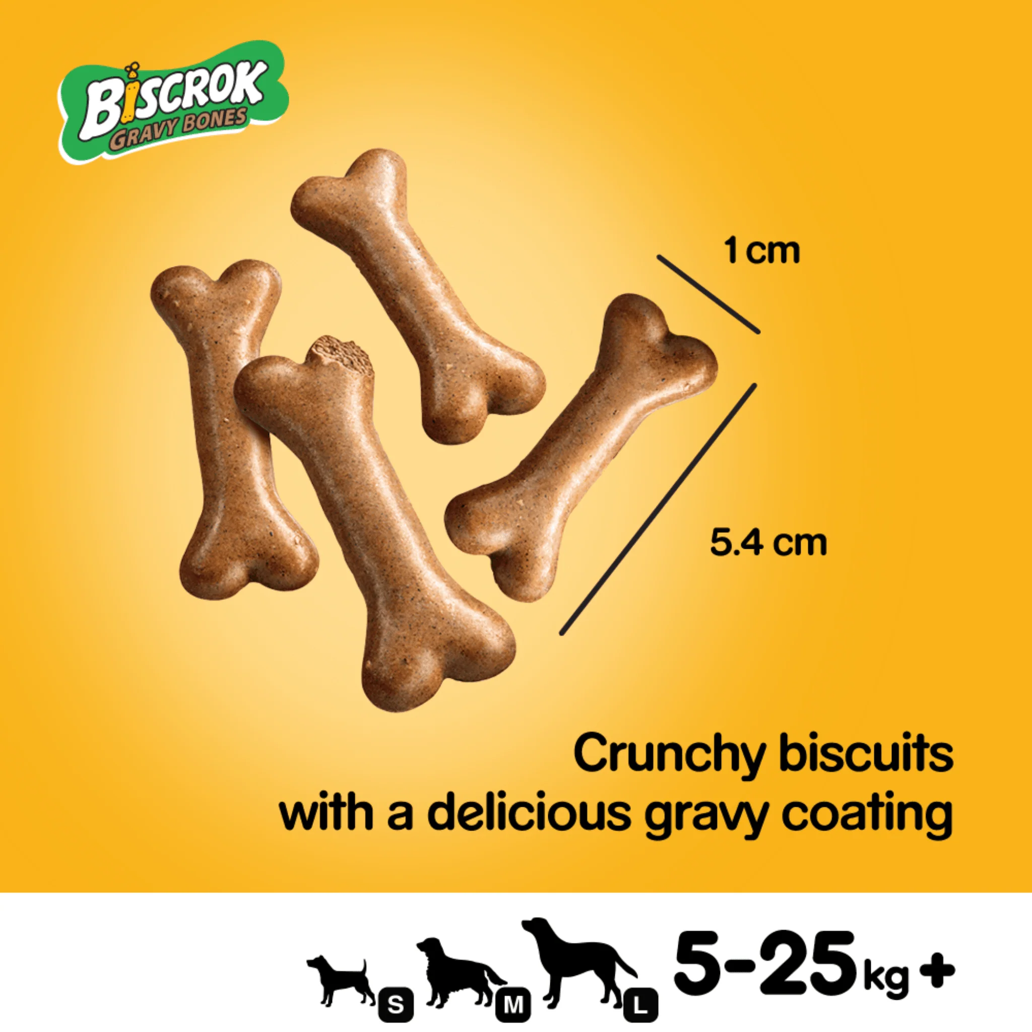 Pedigree Biscrok Gravy Bones Biscuits Dog Treats - Image 3
