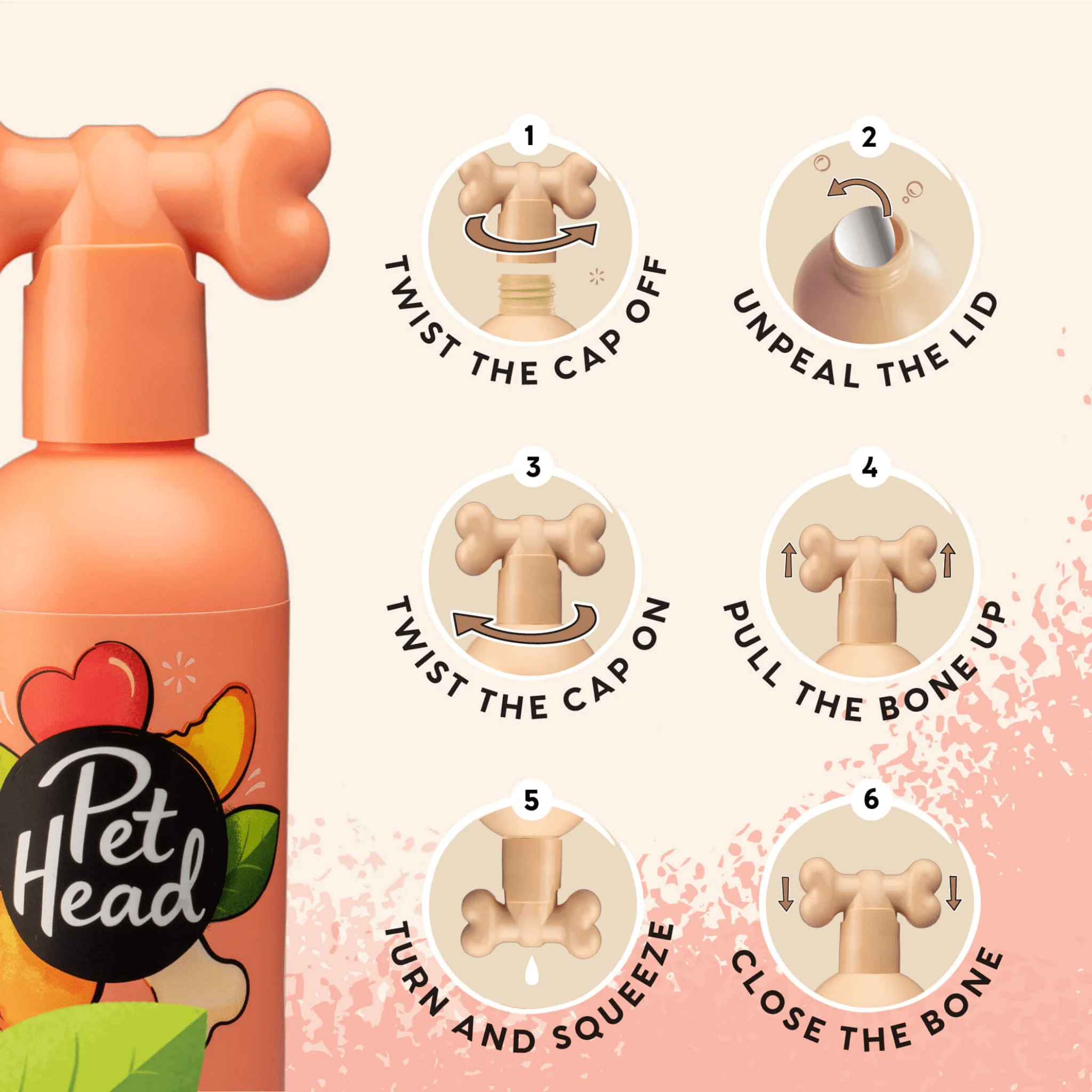 Pet Head Quick Fix 2 in 1 Shampoo 300ml - Image 4