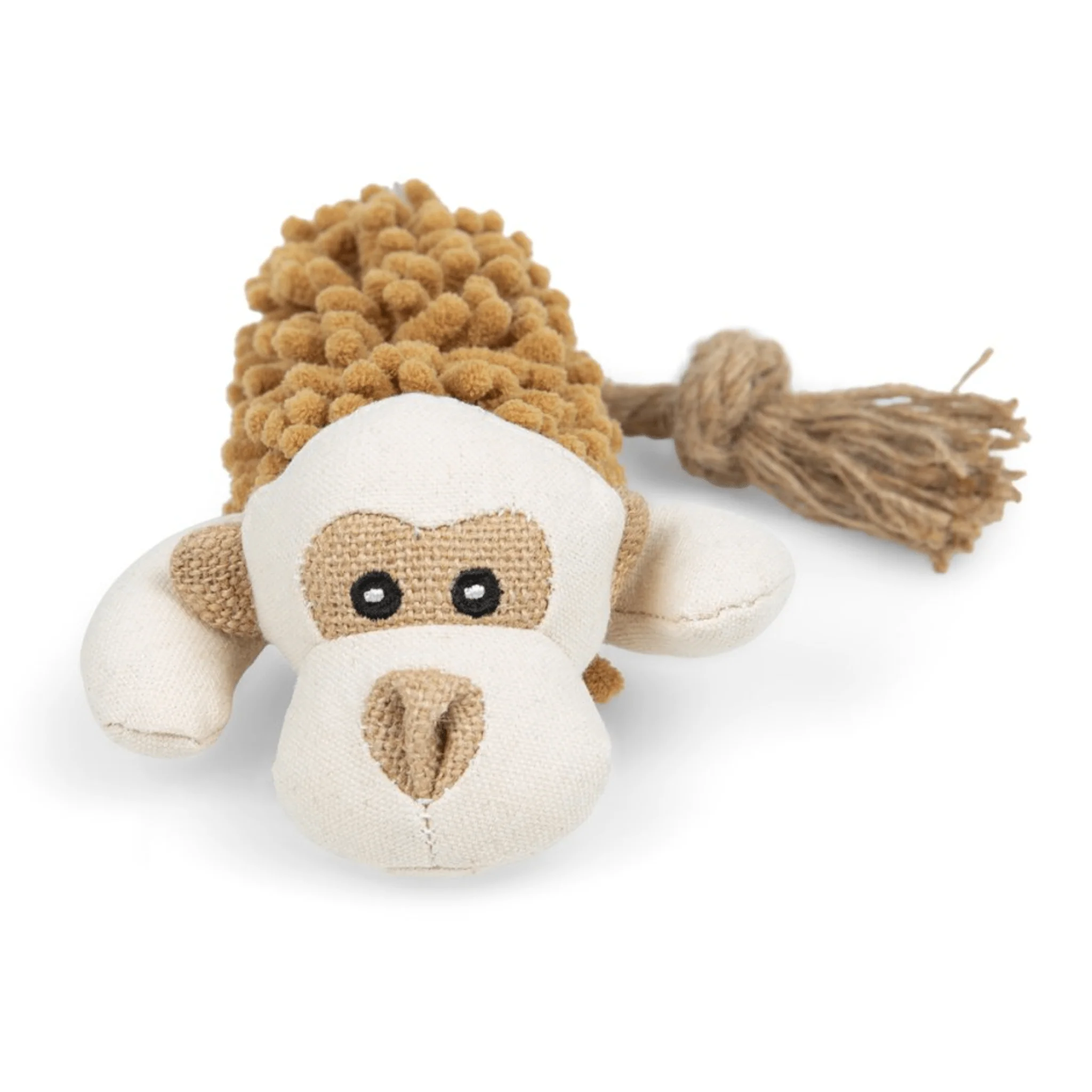 Petface Buddies Shaggy Monkey Dog Toy