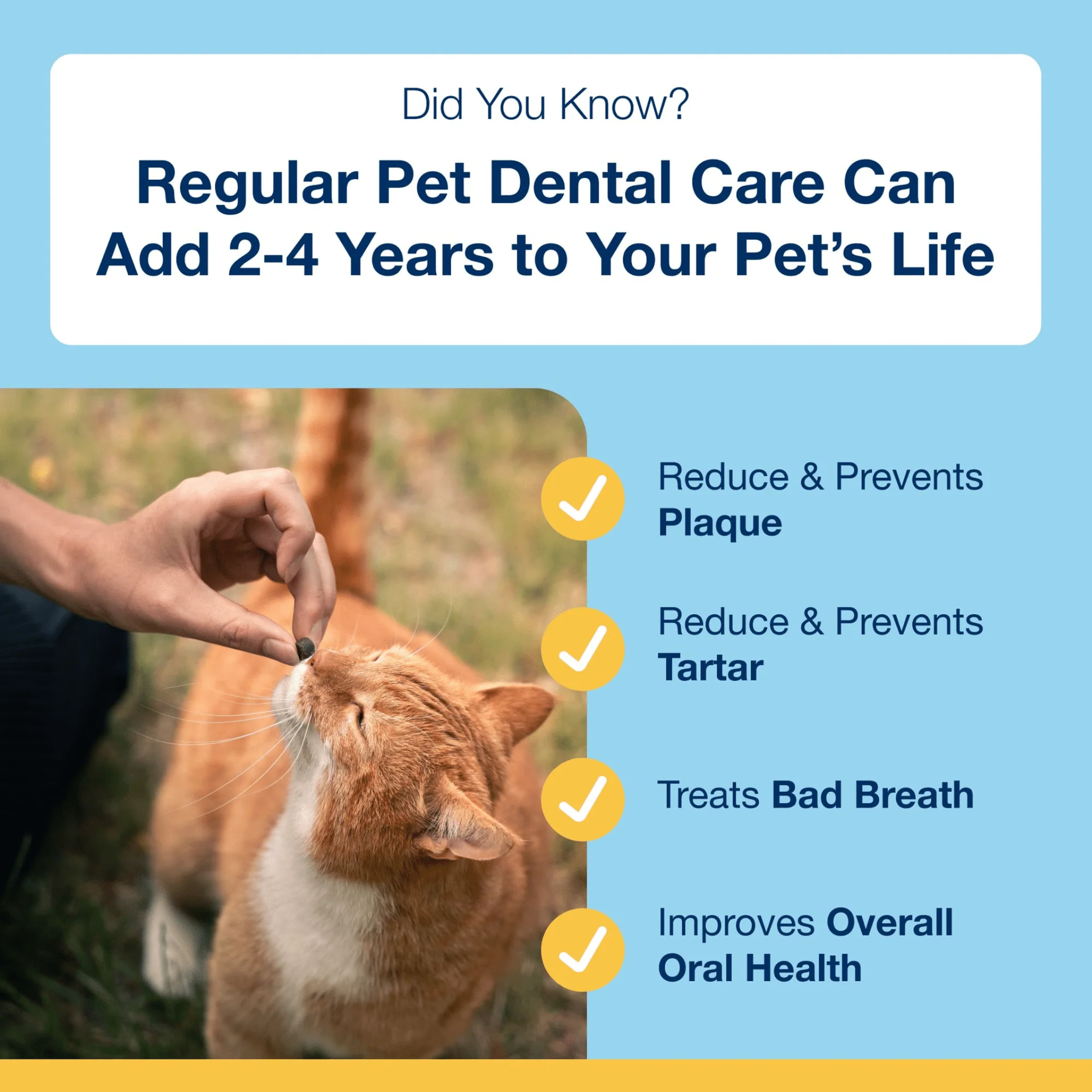 ProDen PlaqueOff® Dental Bites for Cats - Veggie - Image 5