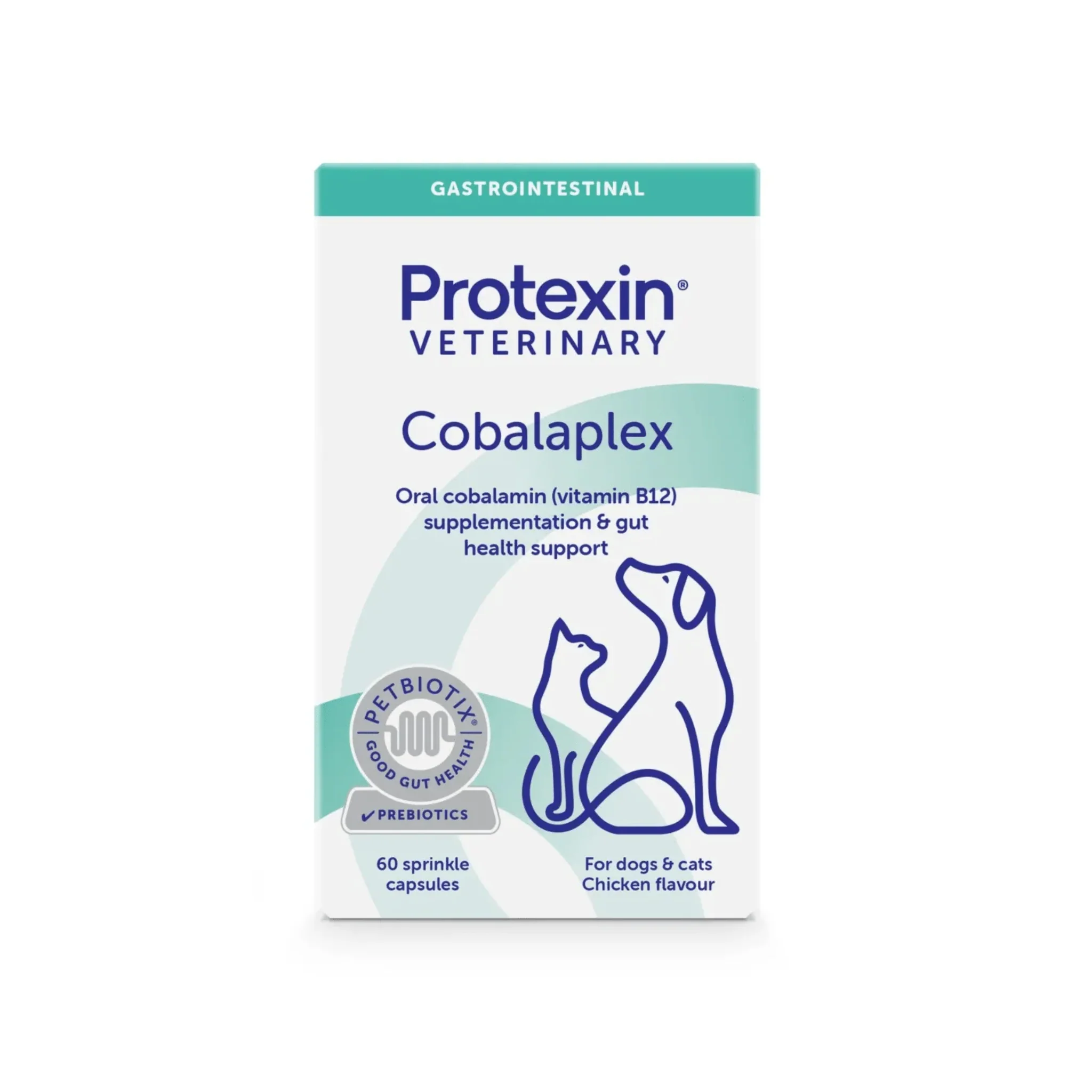 Protexin Veterinary Cobalaplex for Cats and Dogs (60 capsules)