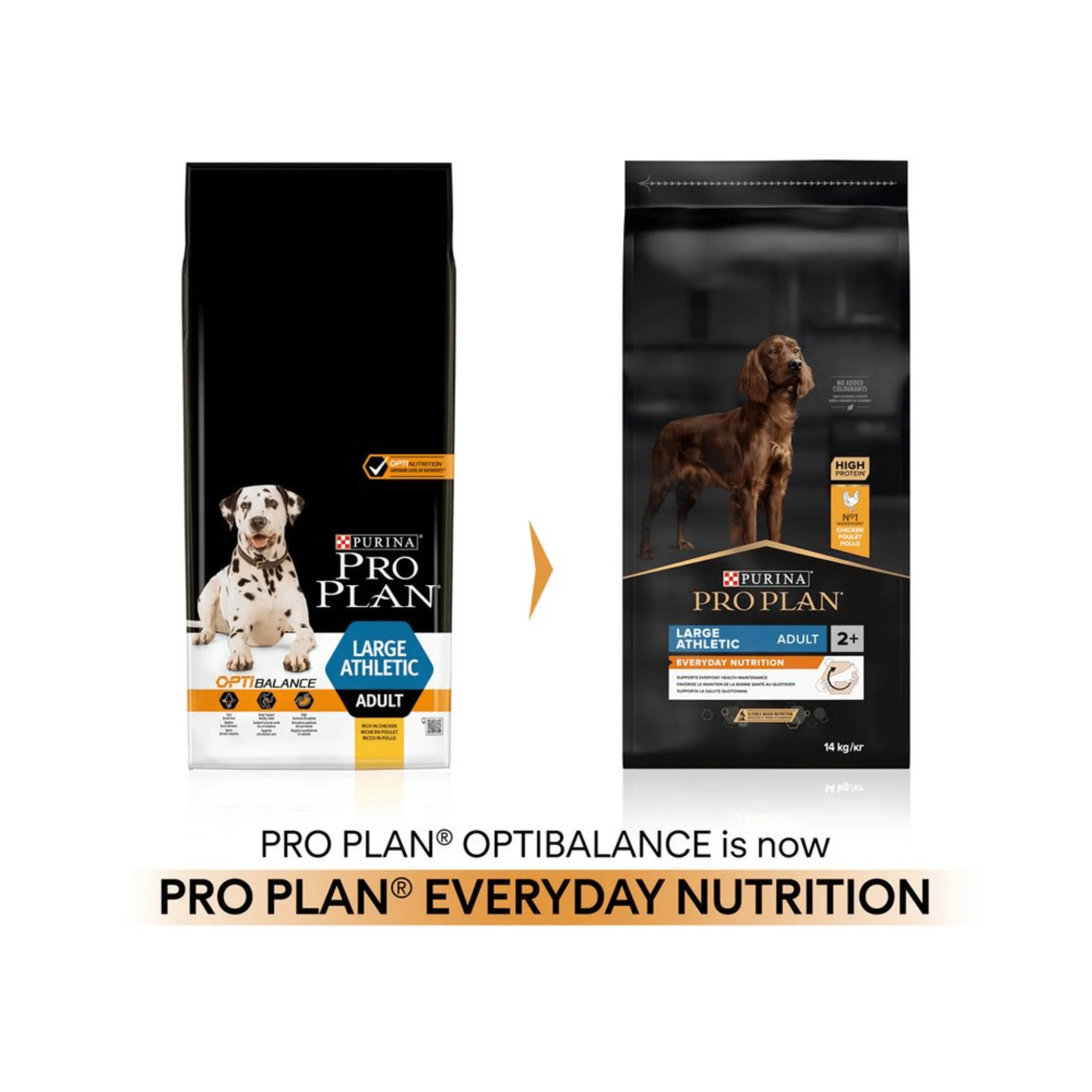 Purina Pro Large Athletic Breed Adult Dry Food (Chicken) - 14kg - Image 3