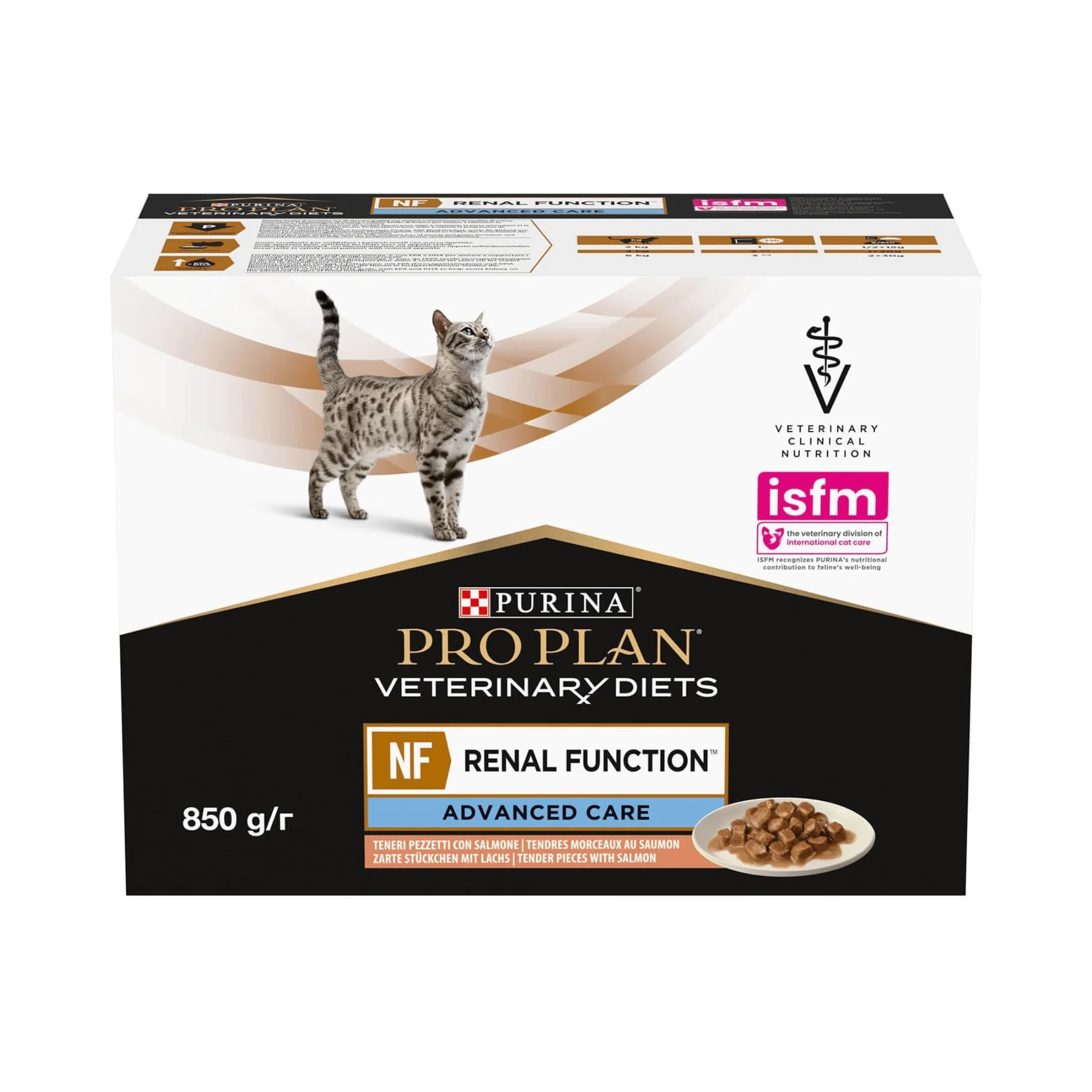 Purina Pro Plan Veterinary Diets NF Renal Support Wet Cat Food (Salmon) - Image 2