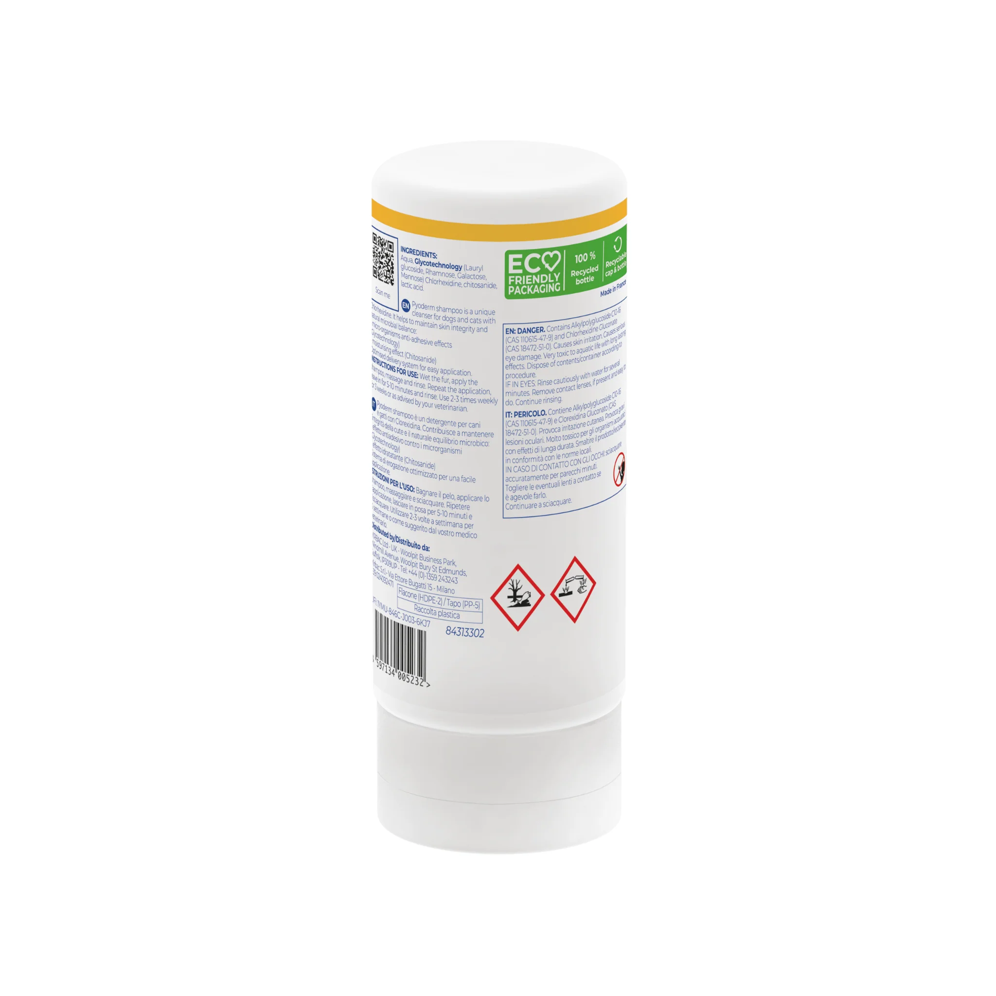 Pyoderm Shampoo – Anti-bacterial & Anti-fungal 250ml - Image 2