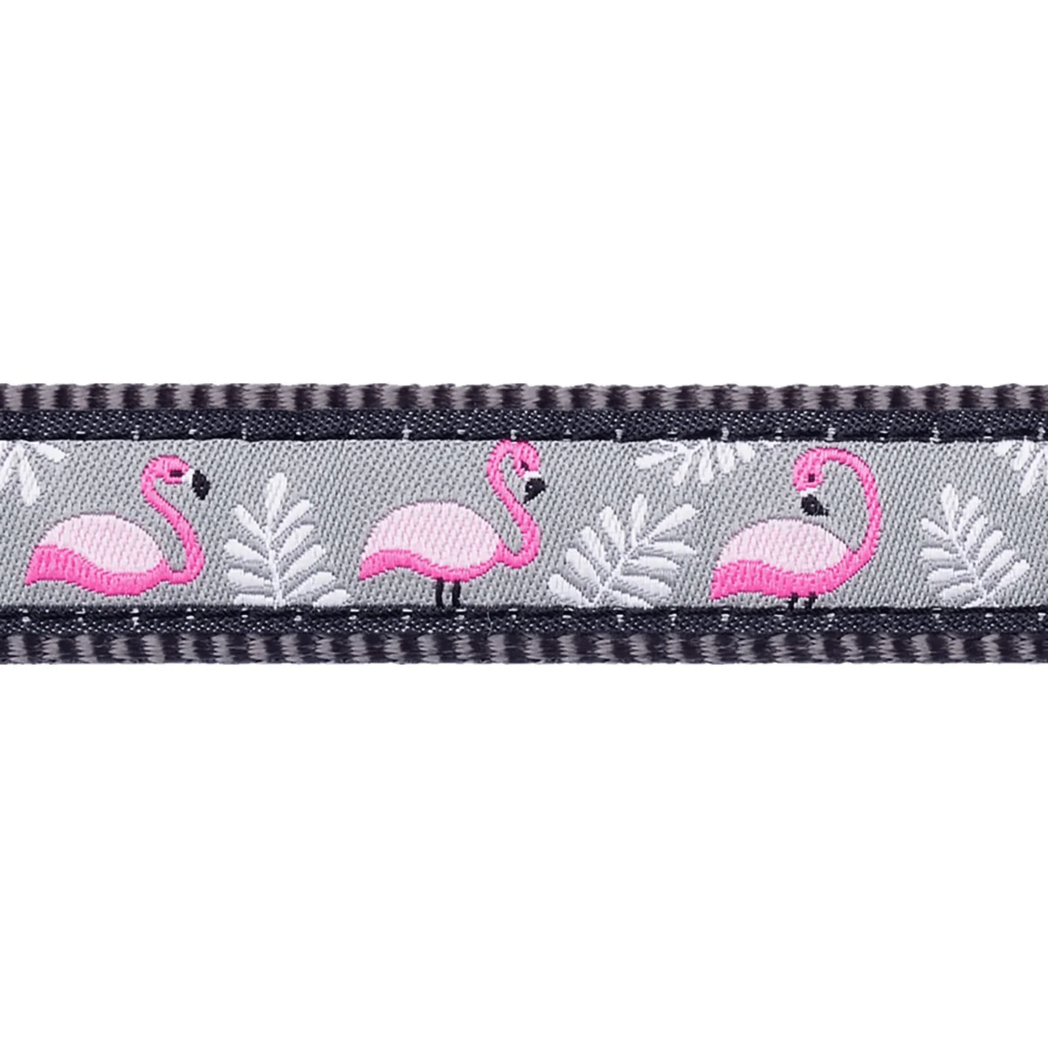 Red Dingo Cat Collar Flamingo Cool Grey - Image 2