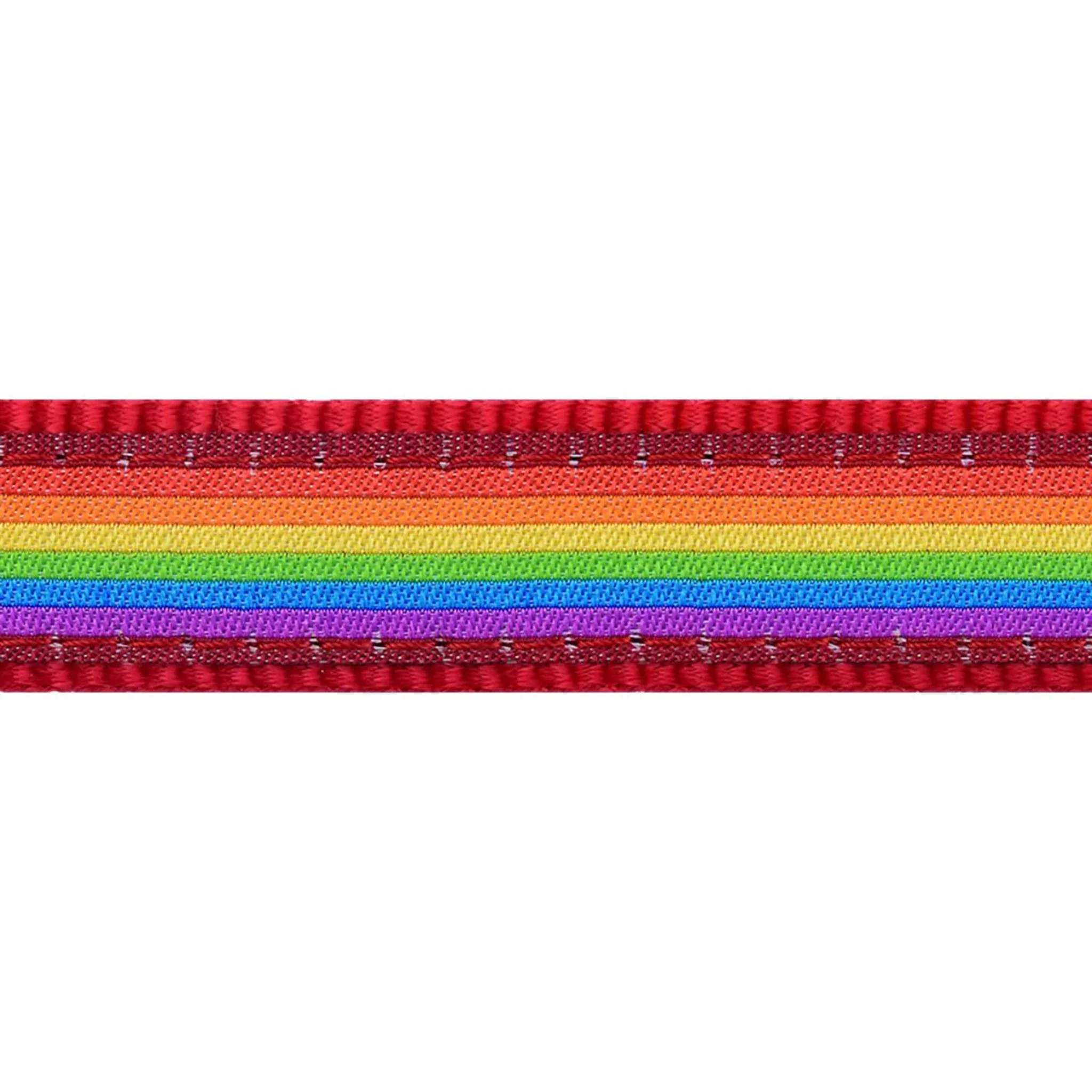 Red Dingo Dog Lead Rainbow - Image 2