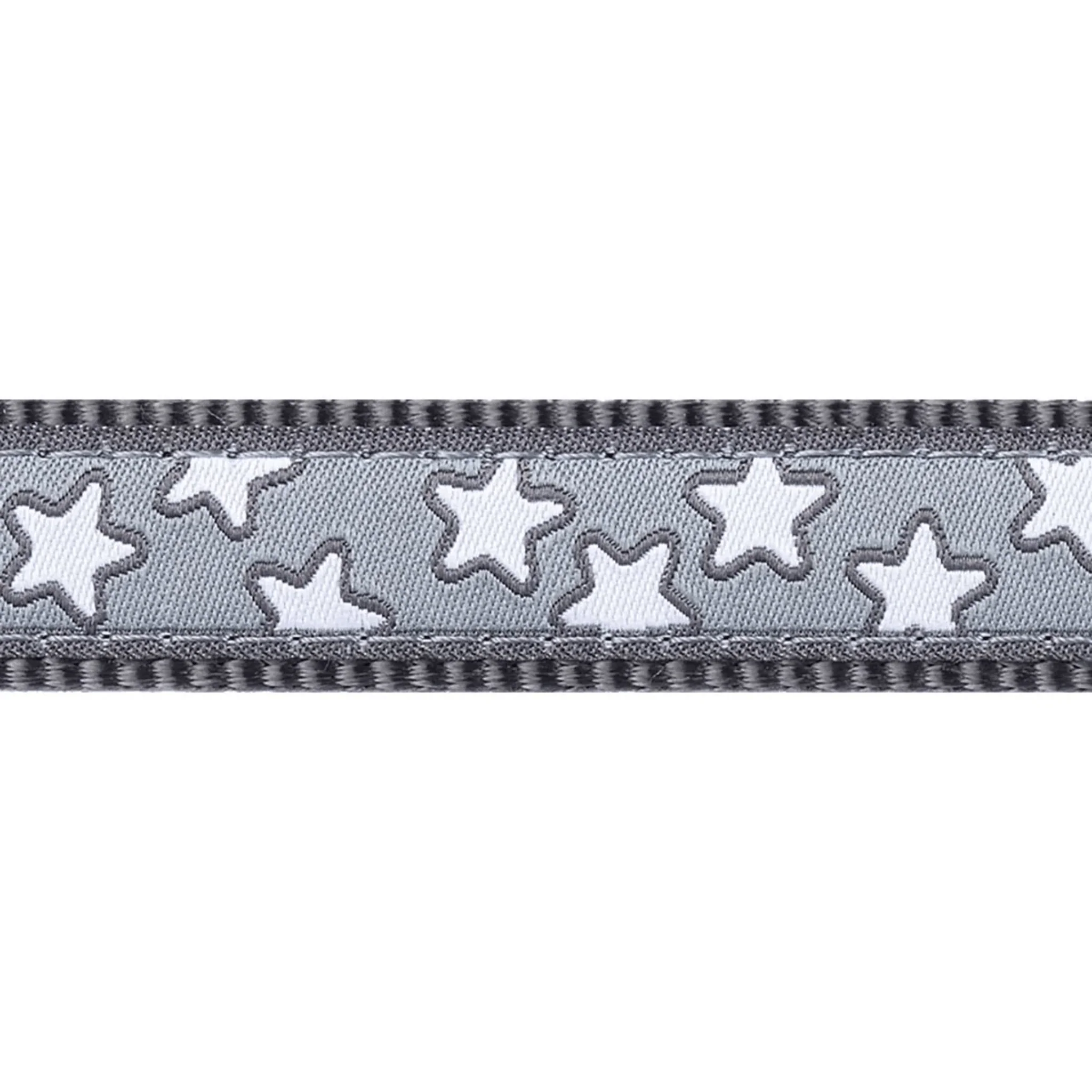 Red Dingo Cool Grey Stars Dog Lead - Image 3