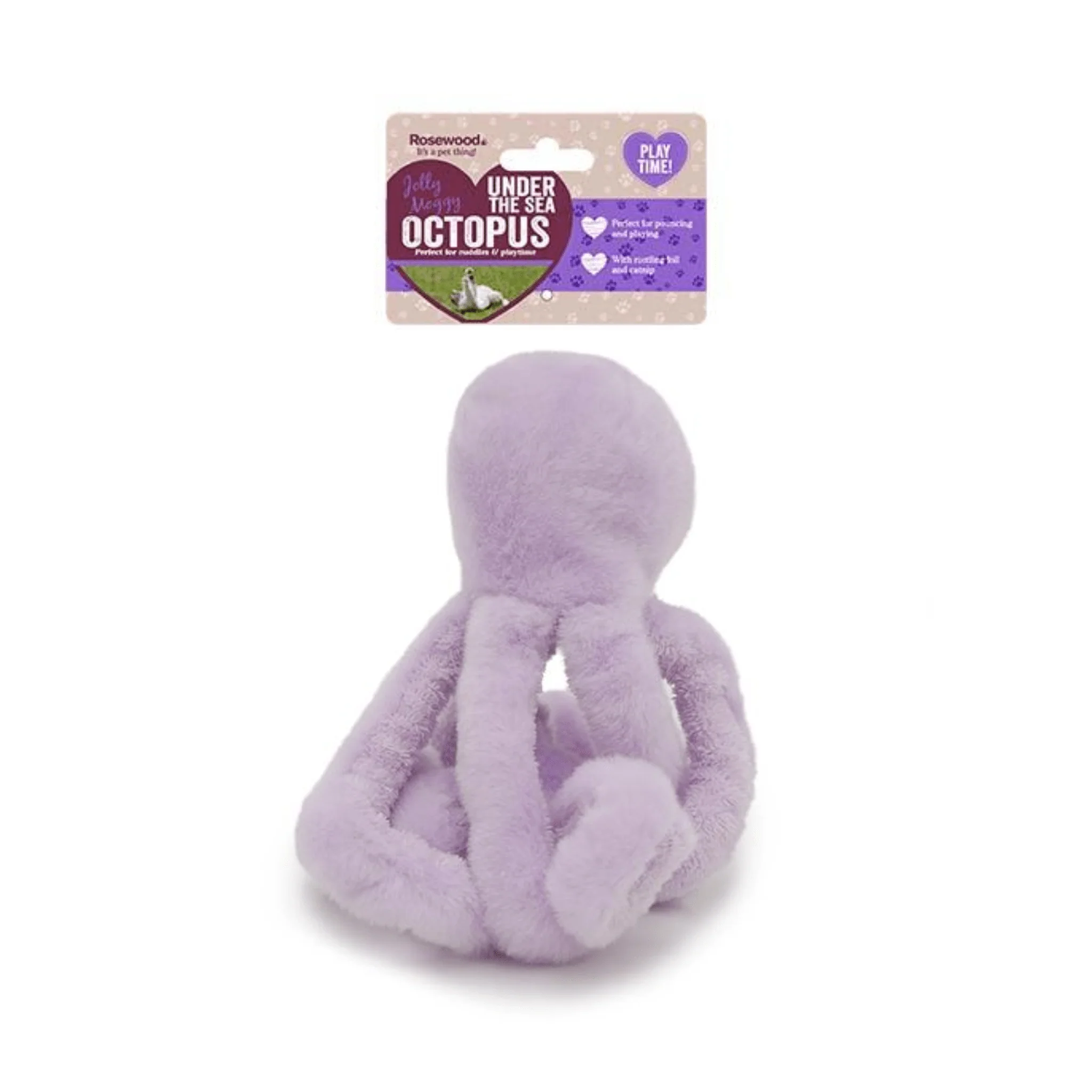 Rosewood Under the Sea Octopus Cat Toy - Image 2