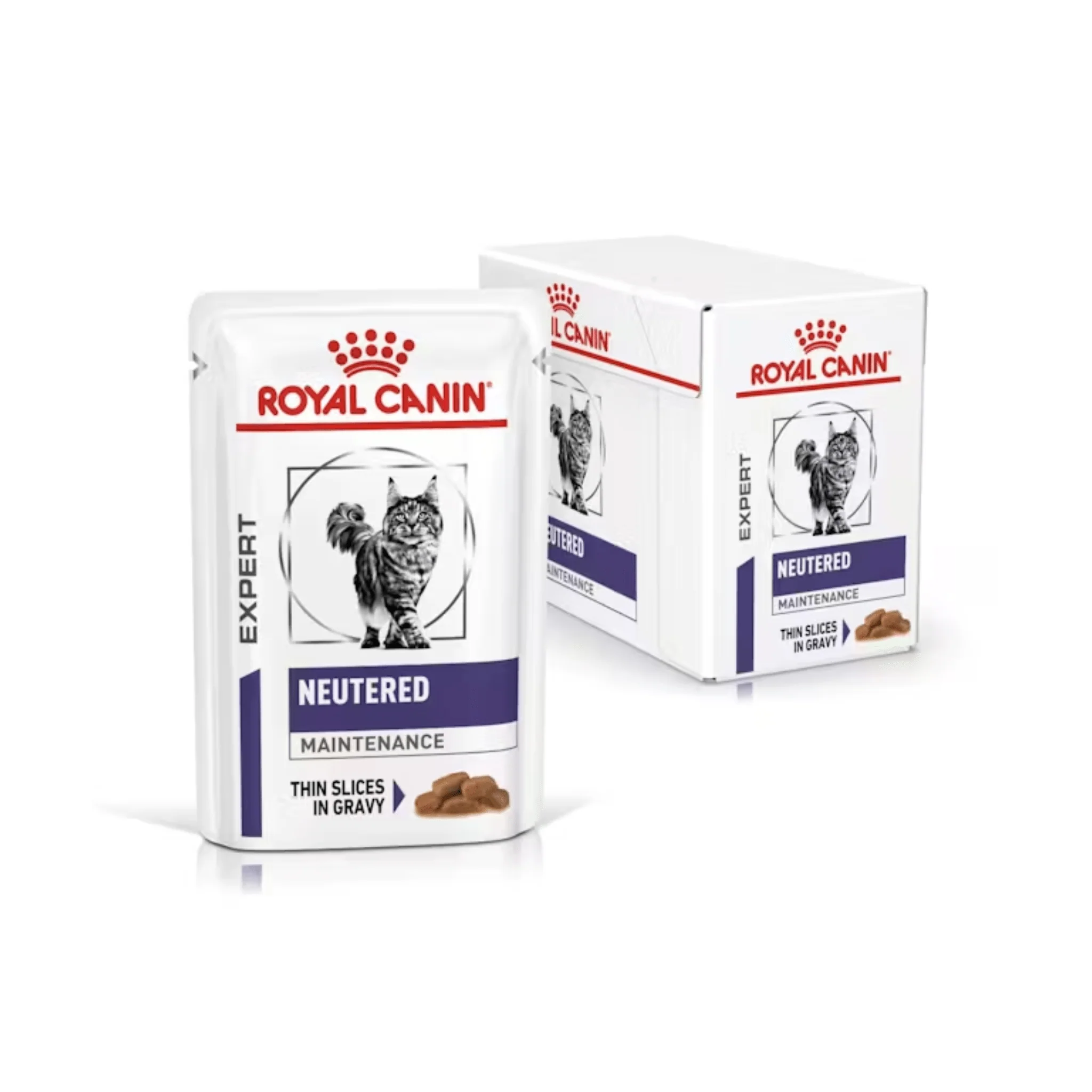 ROYAL CANIN® Feline Adult Neutered Maintenance Slices in Gravy 48x 85g - Image 2