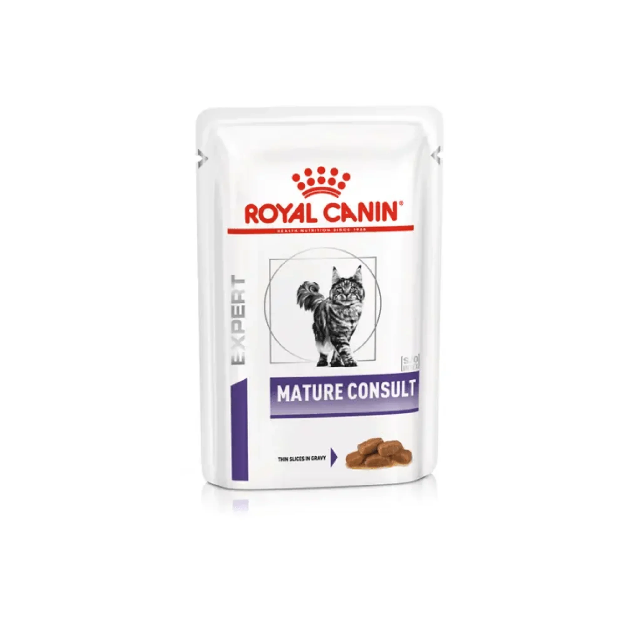 ROYAL CANIN® Feline Mature Consult Slices in Gravy 48x 85g