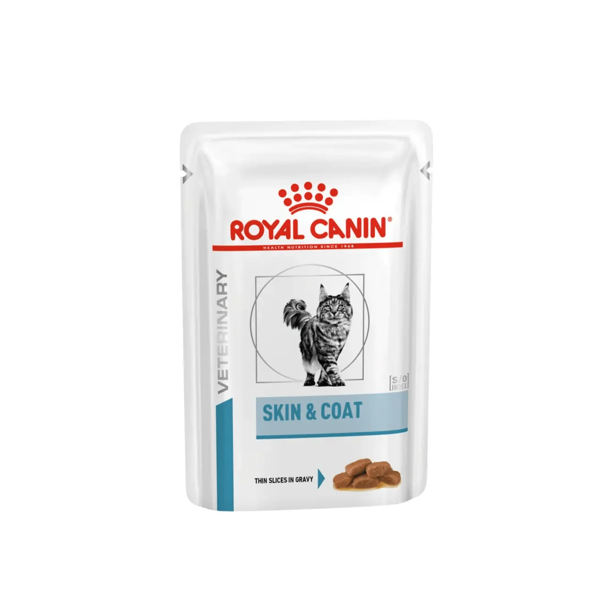 ROYAL CANIN® Feline Skin & Coat Slices in Gravy 48x 85g