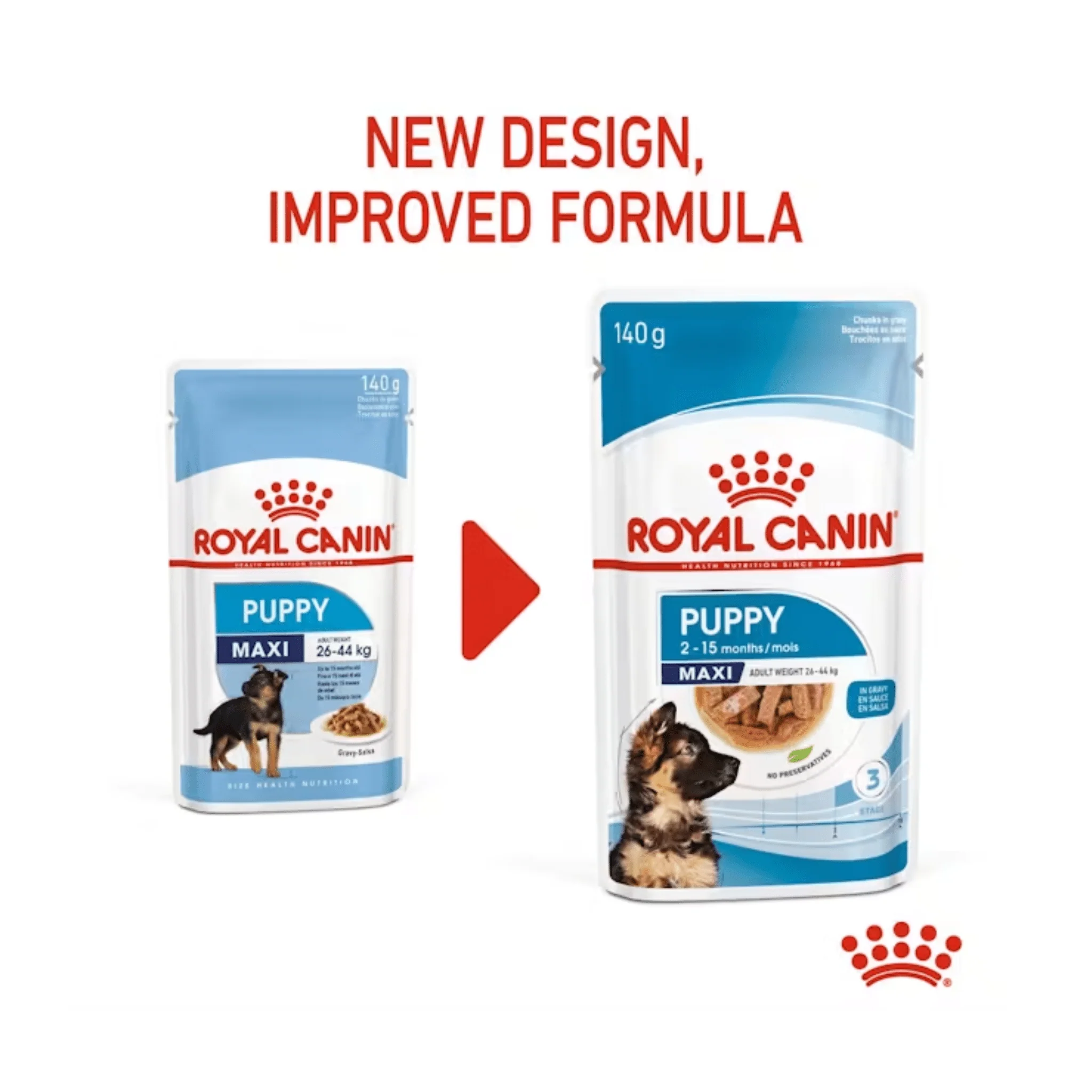 ROYAL CANIN® Maxi Puppy Chunks In Gravy 10x 140g (4Pack) - Image 2