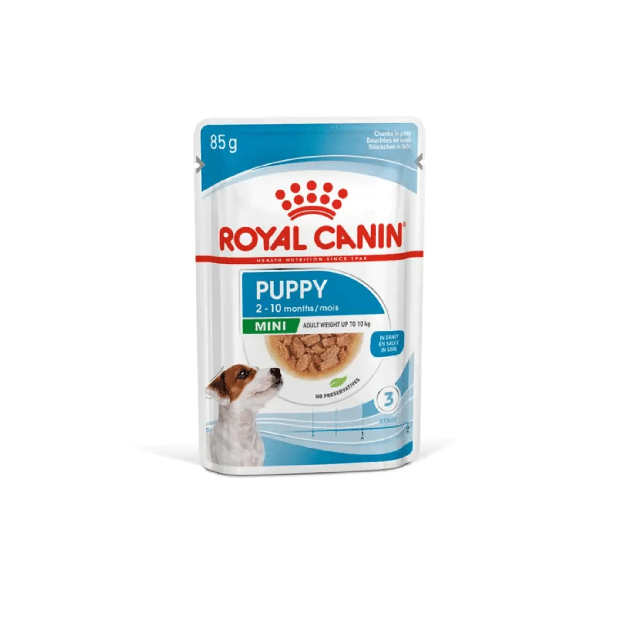 ROYAL CANIN® Mini Puppy Chunks In Gravy 12x 85g (4Pack)