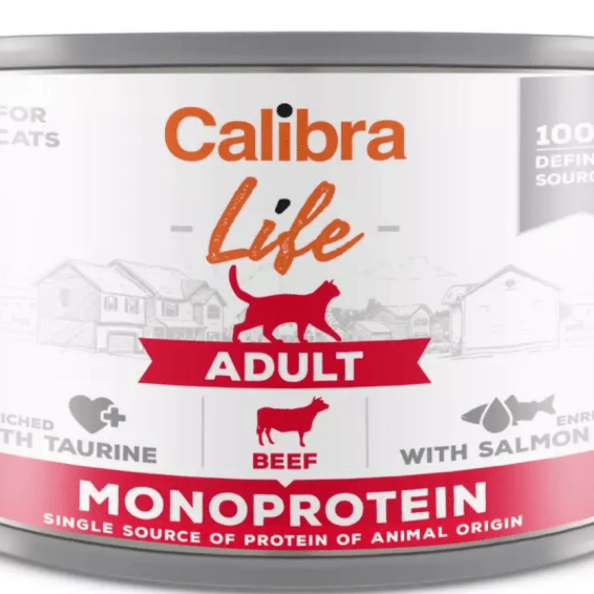 Calibra Life Cans | Adult Cat | Beef - Image 2