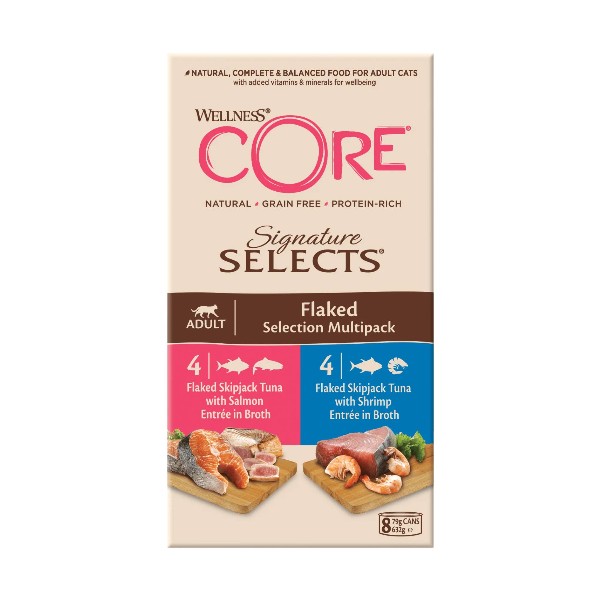 Wellness CORE Cat Flaked Fish Multipack