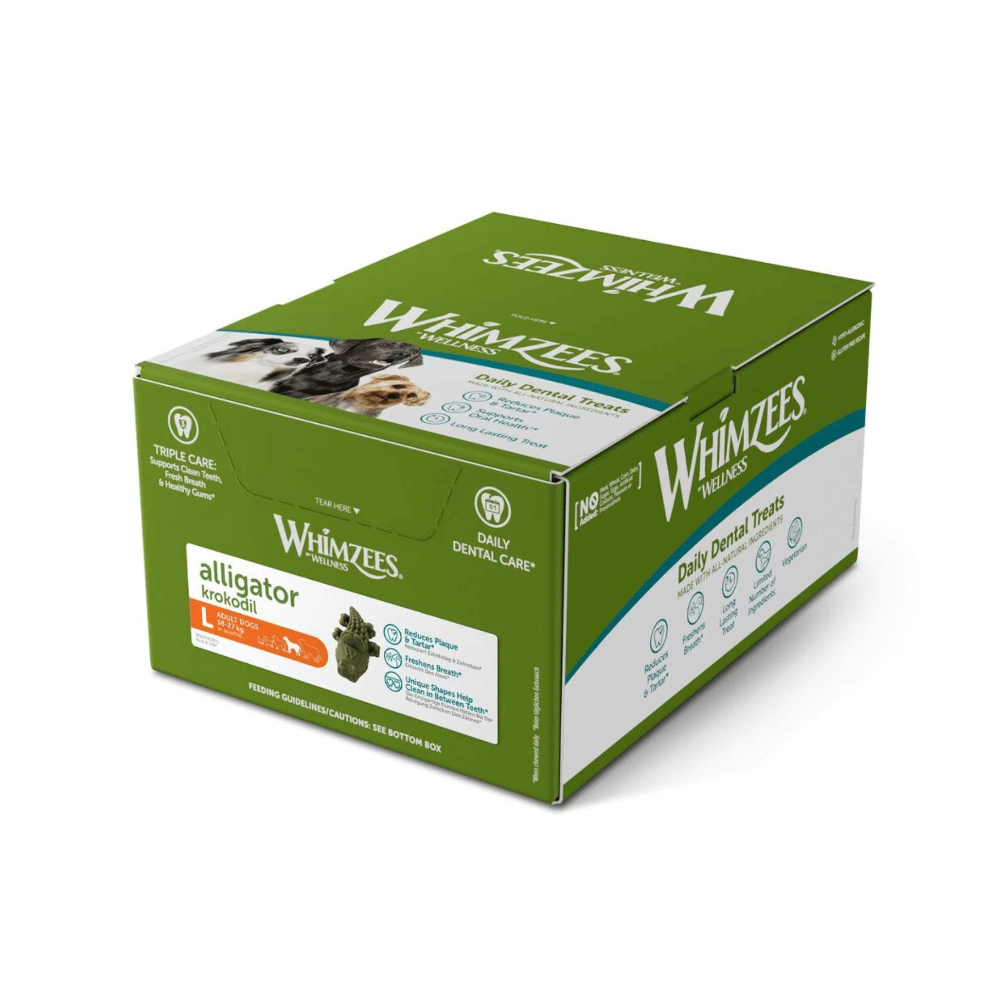 Whimzees Dental Alligator for Large Dogs - Image 3